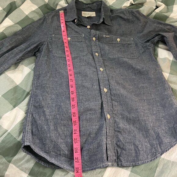 Ralph Lauren Denim & Supply Shirt Womens S Cotton Chambray Western Button Up - Picture 5 of 7